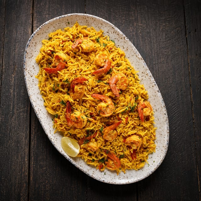Shrimp Palav (Reg).