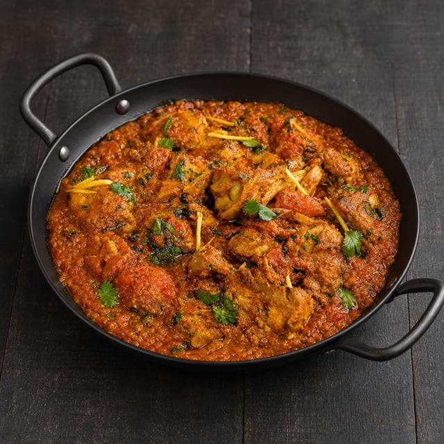 Kadai Chicken.