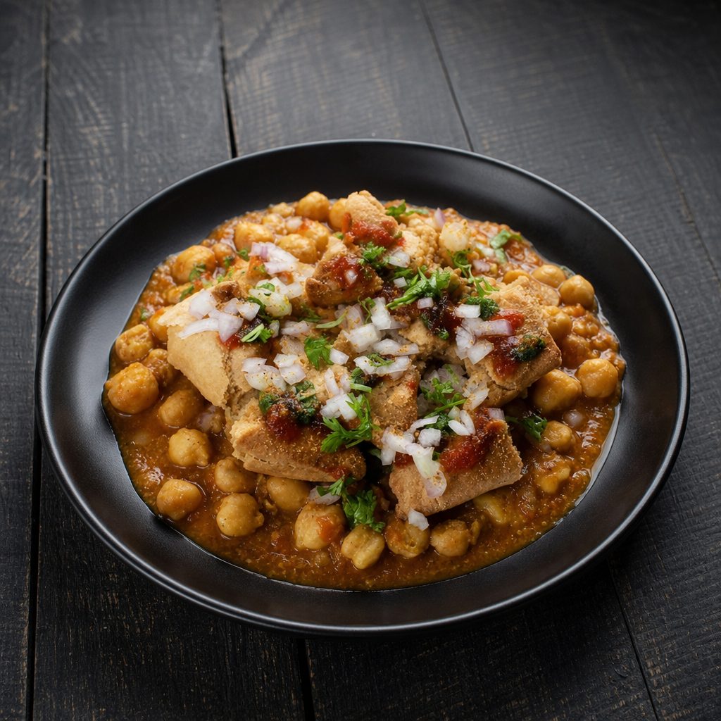Samosa Chaat.
