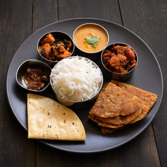 Veg Thali.