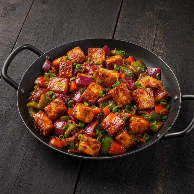 Chilli Paneer.