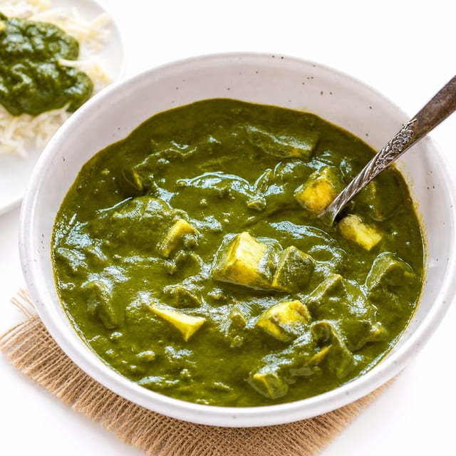 Palak Paneer.