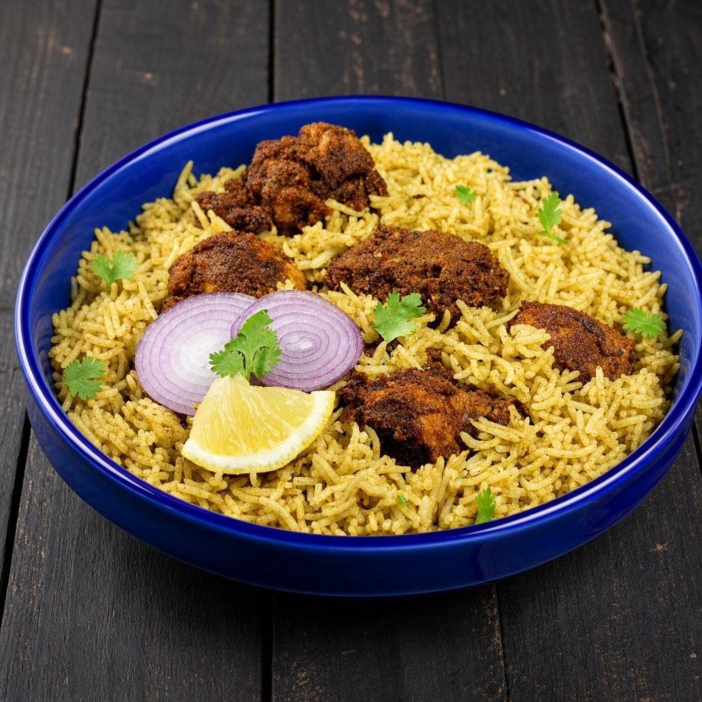 Chicken Fry Piece (Bone) Palav.