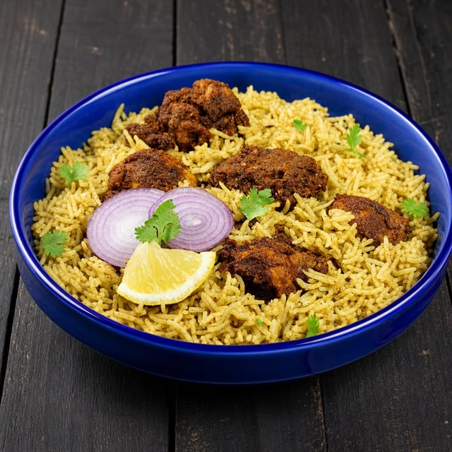 Chicken Fry Piece (Bone) Palav.