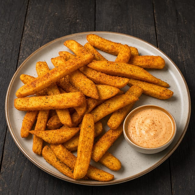 Peri peri fries.