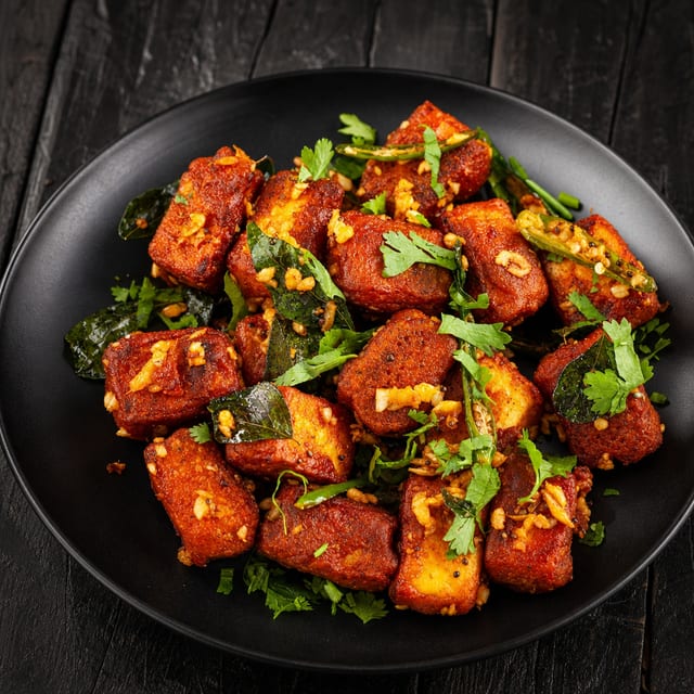 Paneer 65.