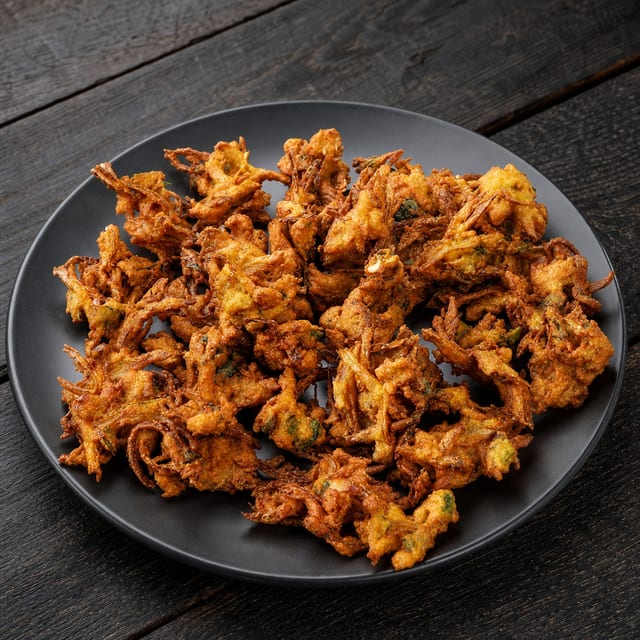 Onion Pakora.