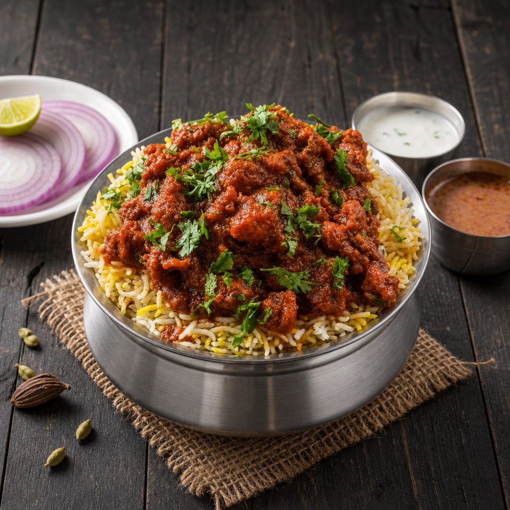 Chicken 65 Biryani (Reg).