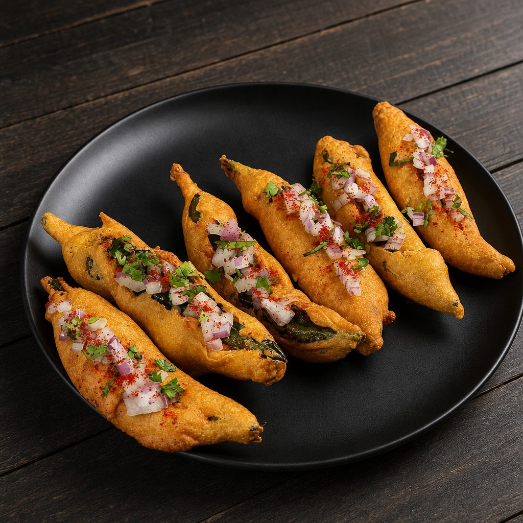 Stuffed Mirchi Bajji (1).