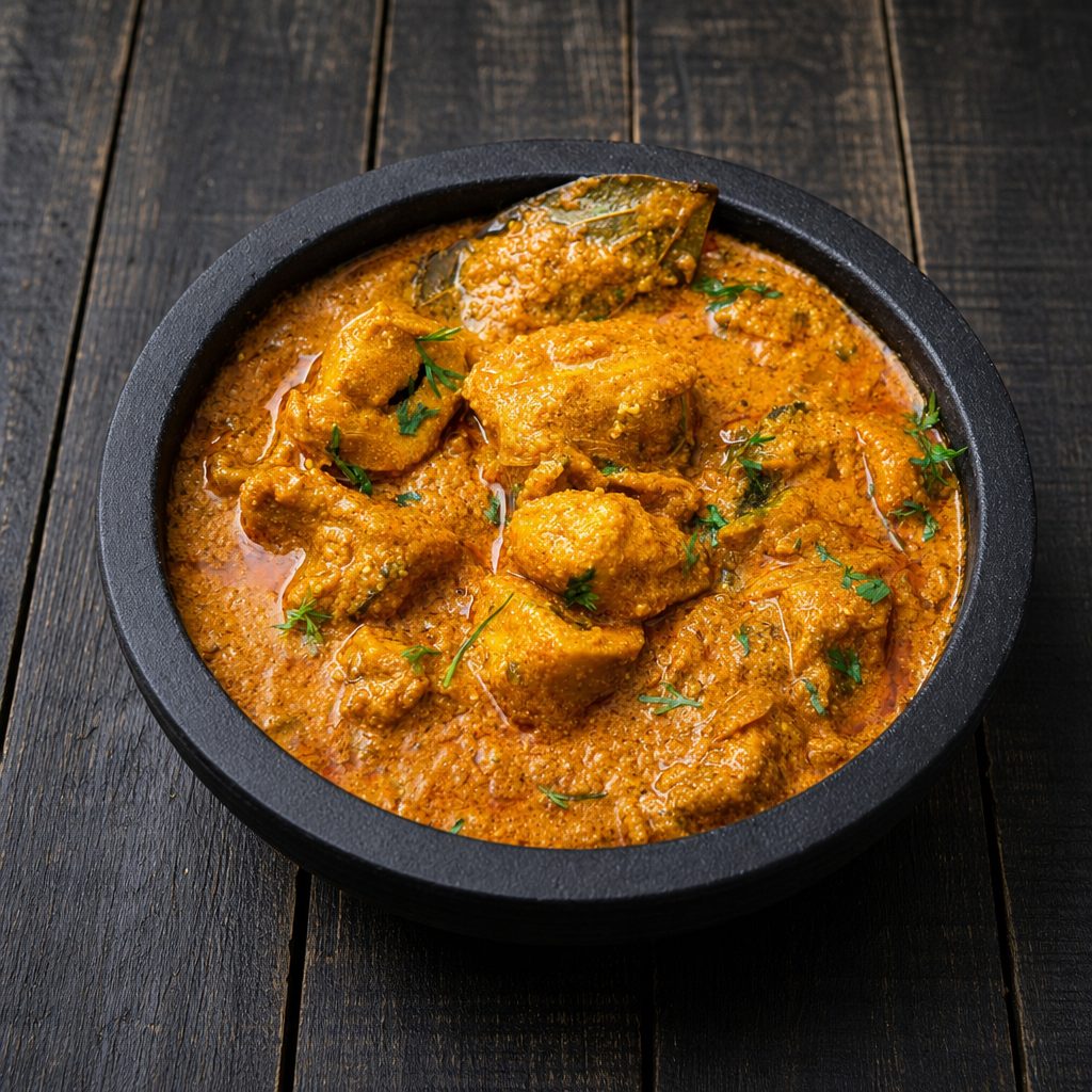 Soya Chaap Curry.