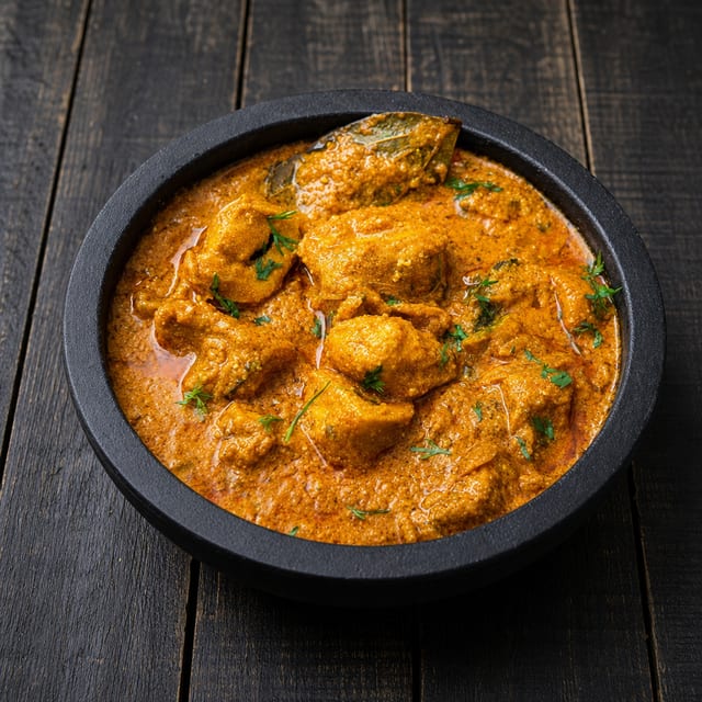 Soya Chaap Curry.