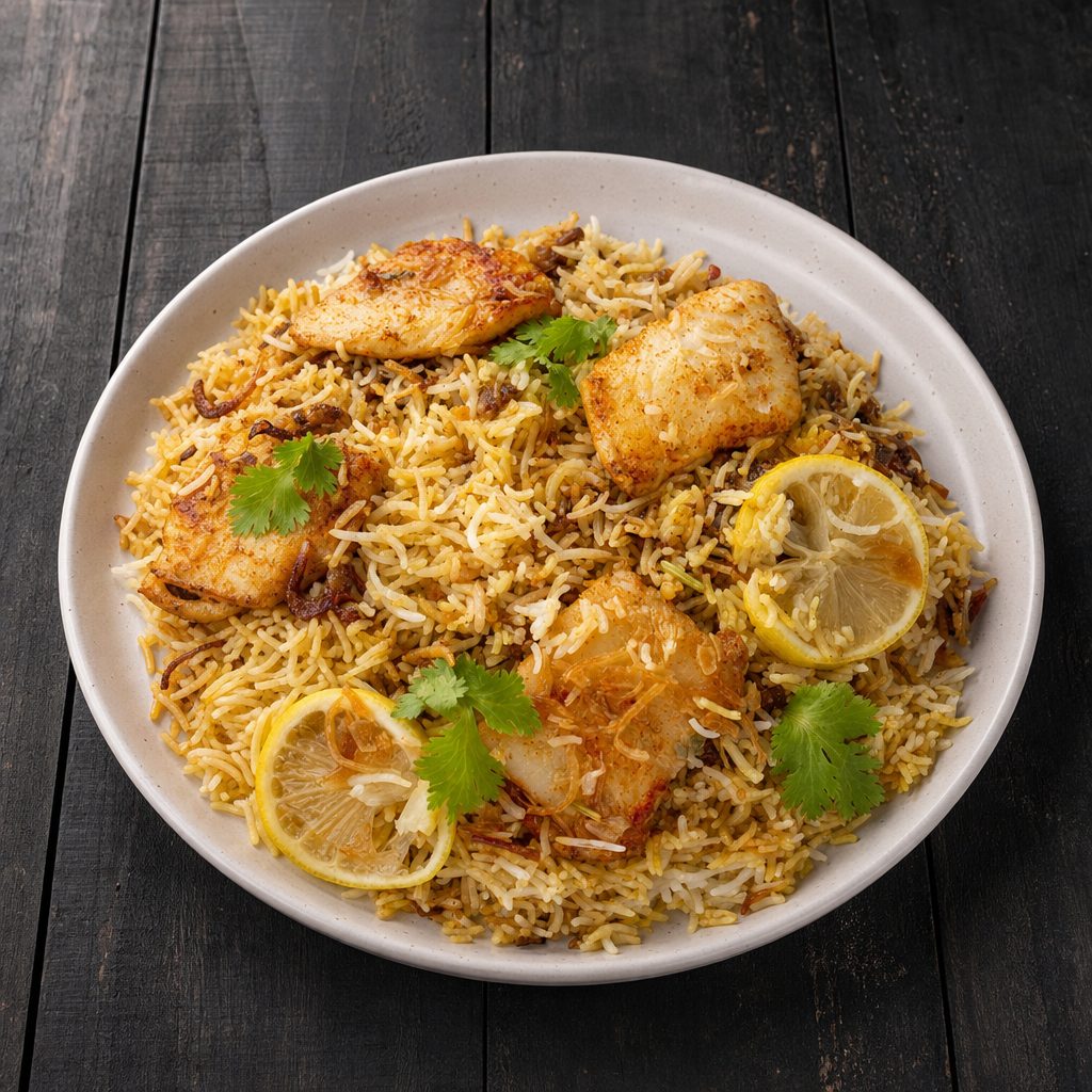 Family Apollo Fish Biryani.