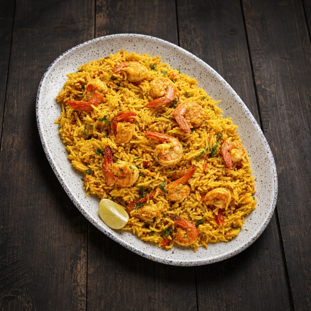 Shrimp Palav Wknd Only.