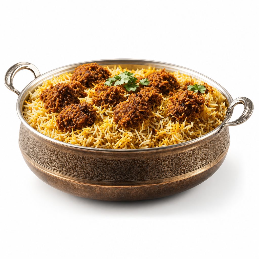 Family Impossible Veg Biryani.