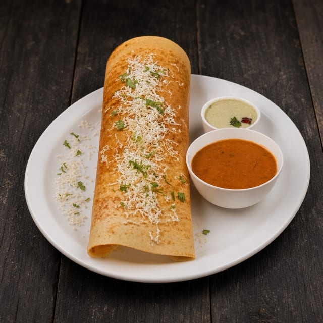 Cheese Dosa.
