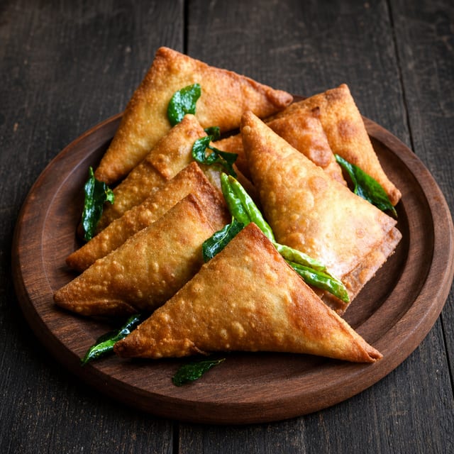 Hyderabadi Onion Samosa-Regular.