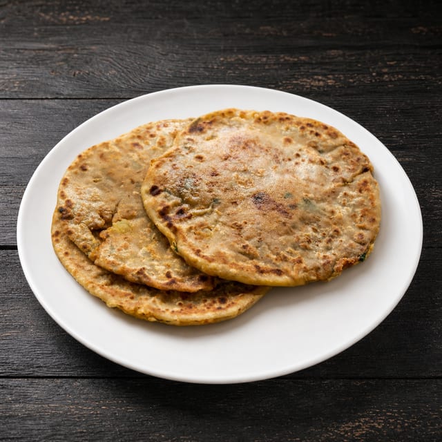 Aloo Paratha.