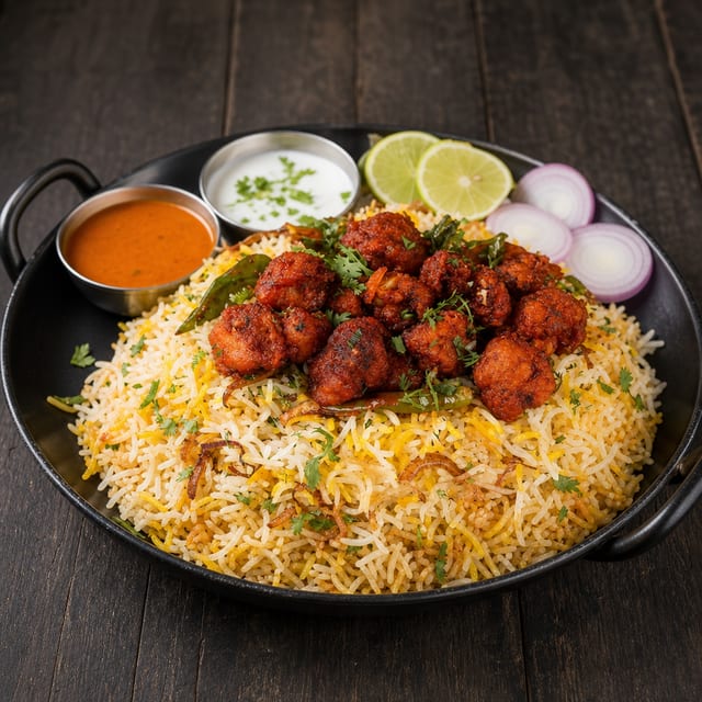 Vijayawada Chicken Biryani.
