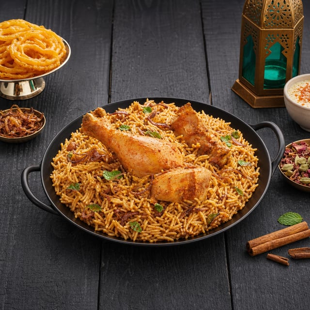 Chicken Biryani (Reg).