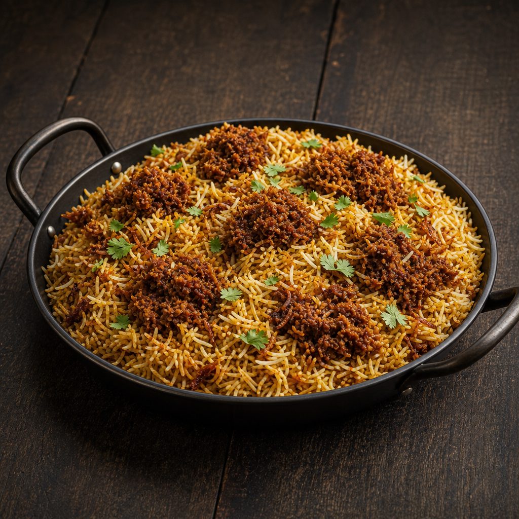 Impossible Veg Biryani.
