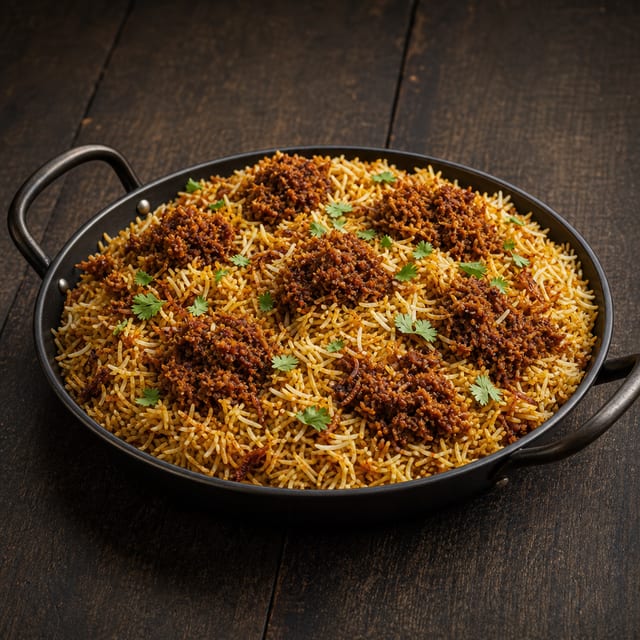 Impossible Veg Biryani.