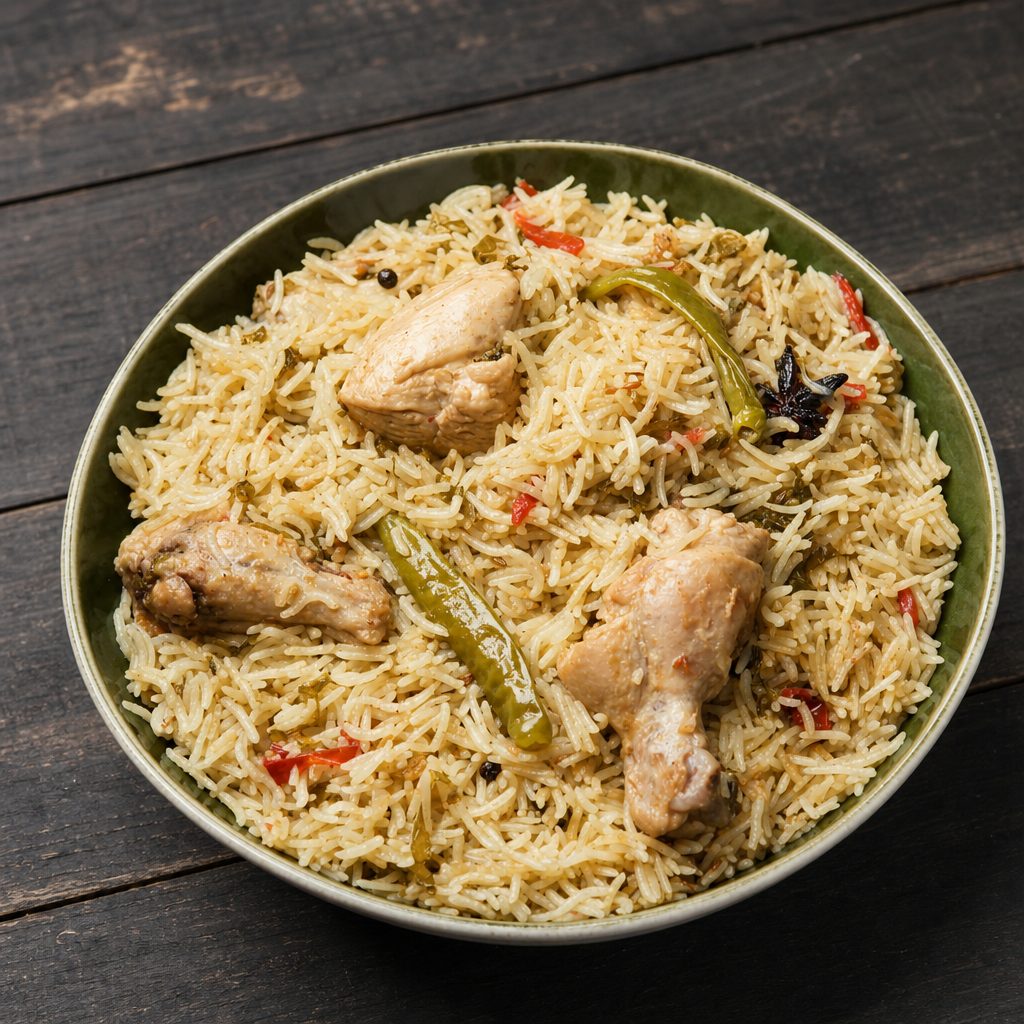Chicken Palav Wknd Only.