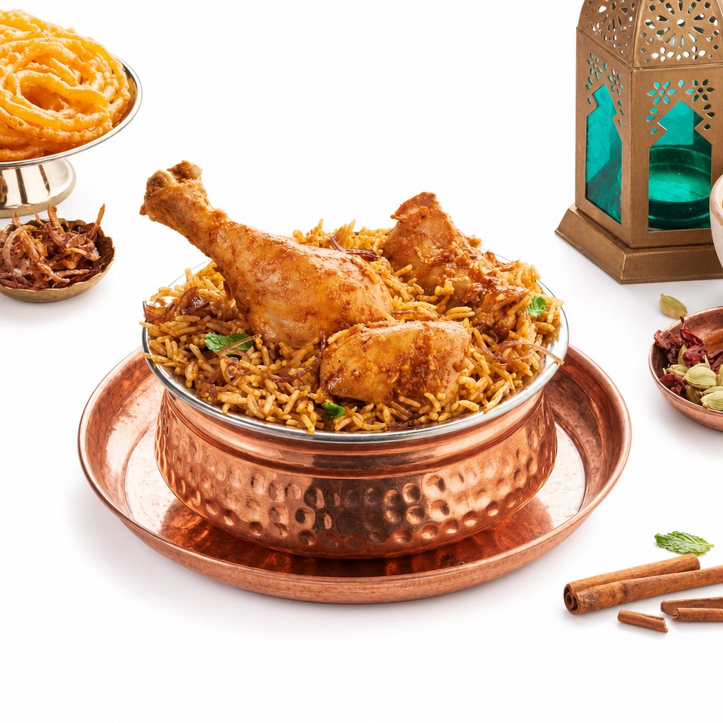 Family Chicken Biryani.