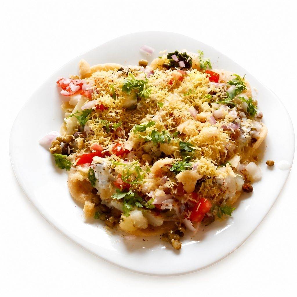 Bhalla papdi chaat.