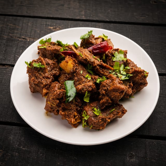Goat Pepper Fry.