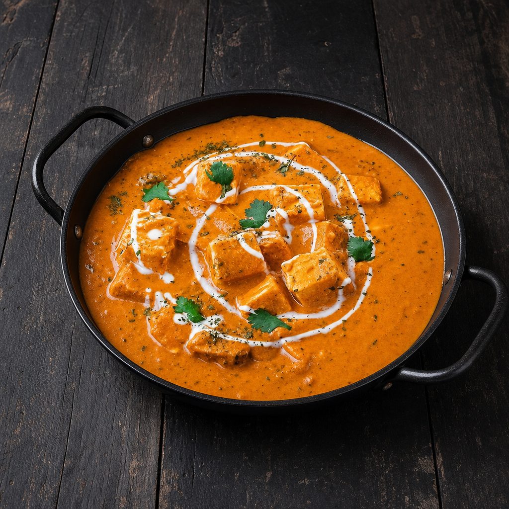 Paneer Butter Masala.