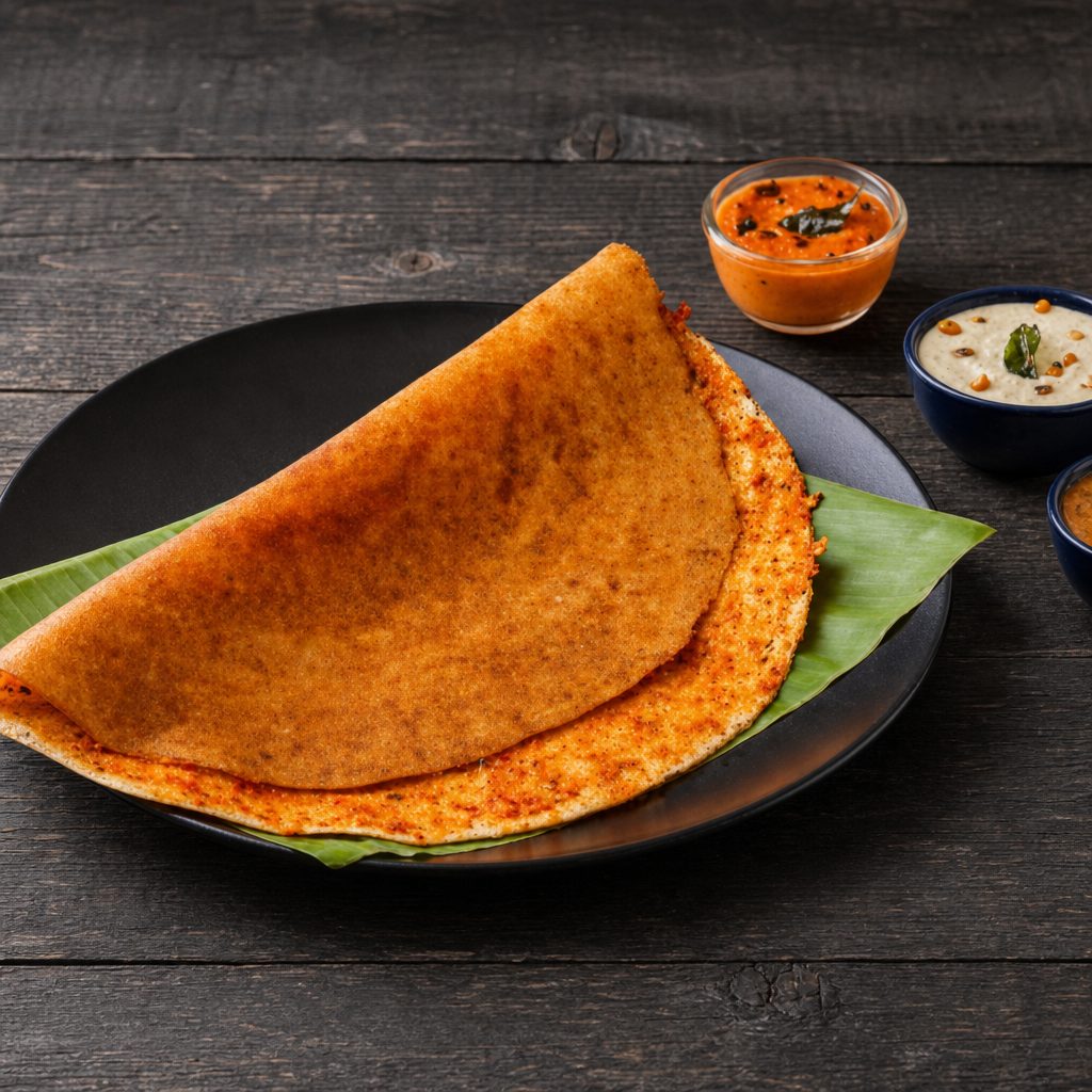 Ghee Karam Dosa.