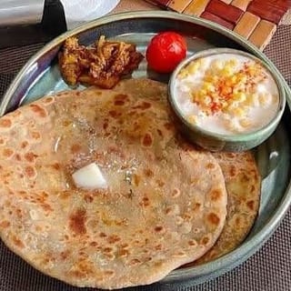 Tiffins Thali-Aloo Paratha