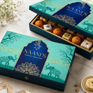 Mithai with box