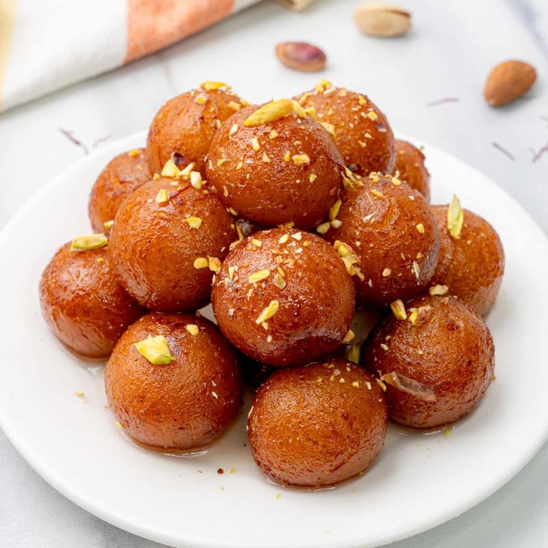 Indulge in Delicious Gulab Jamun Desserts