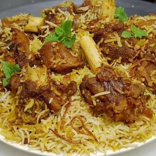 Family Gongura Goat Biryani